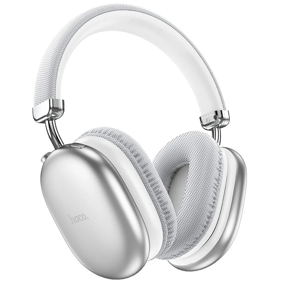 HOCO W35 Max Wireless Headphones – Silver