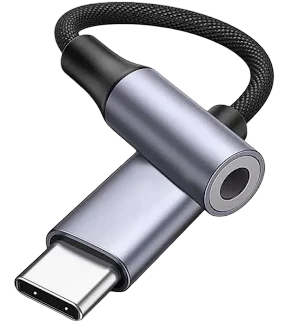 ANG Plug & Play CO-02 USB-C to 3.5mm Audio Adapter – DAC Headphone Converter 