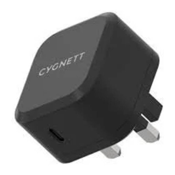 CYGNETT 25W USB-C Wall Charger – PD Fast Charging UK Plug