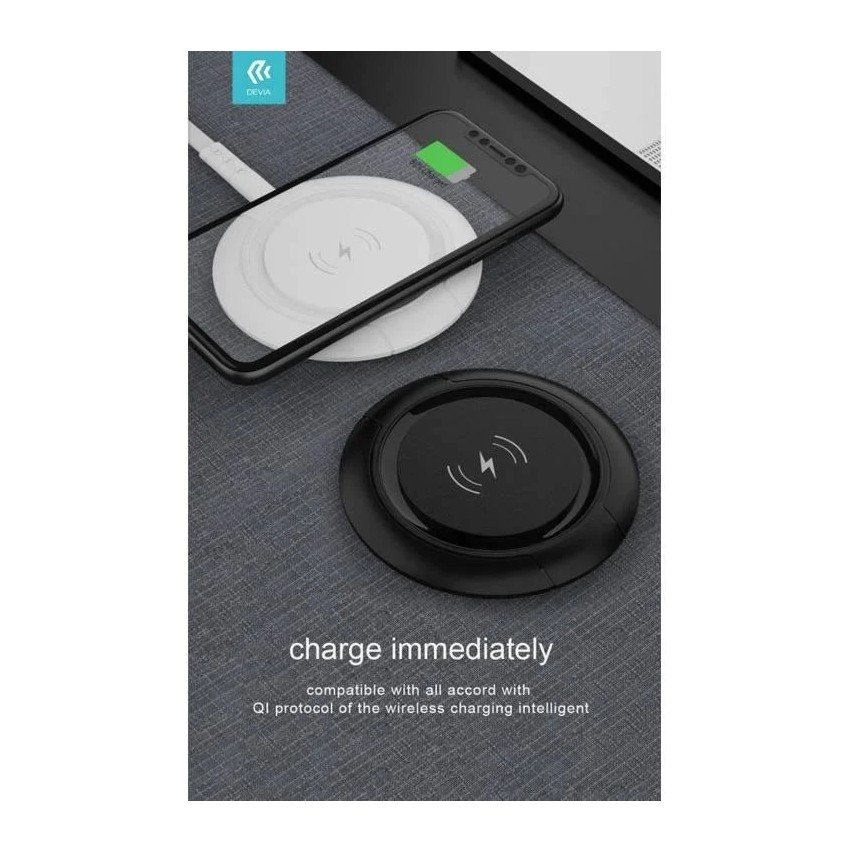 Devia Allen Series Ultra-Thin Wireless Charger (15W)