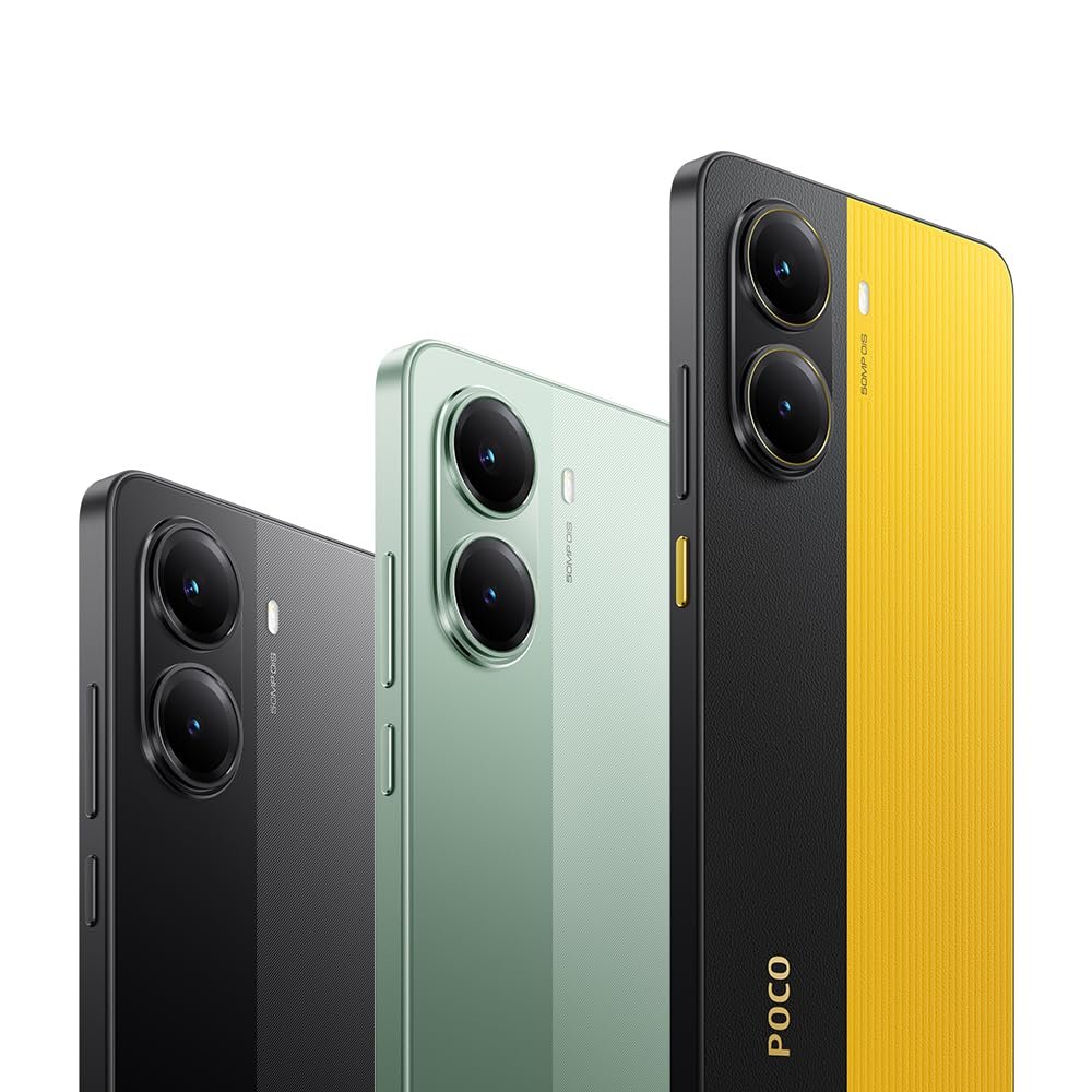 Xiaomi Poco X7 Pro Smartphone, 12+256GB, Yellow, 50MP Main Camera with OIS, 6000mAh (Typ.) Battery with 90W HyperCharge, IP68, AI Functions : Amazon.ie: Electronics