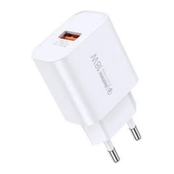 Remax Kiddy RP-U119 18W 1-Port USB Fast Charger – QC 3.0 EU Plug
