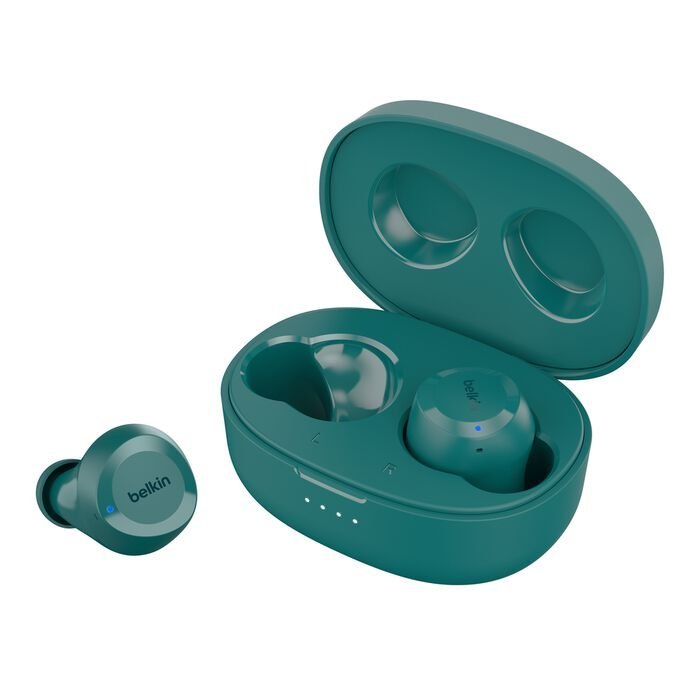 Belkin SoundForm Bolt True Wireless Earbuds – 28H Battery, IPX4 & USB-C 