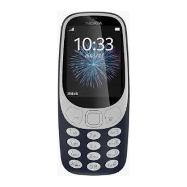 Nokia 3310 Dual SIM Mobile Phone – Long Battery Life, Classic Keypad Phone Dark Blue