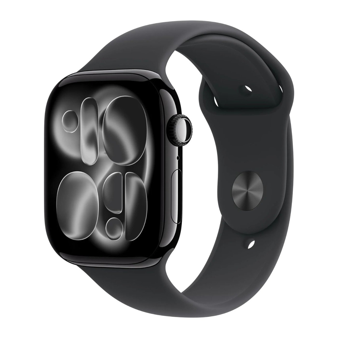 Apple Watch Series 11 GPS 46mm Jet Black Aluminium Case with Black SB (M/L) – Model A3333